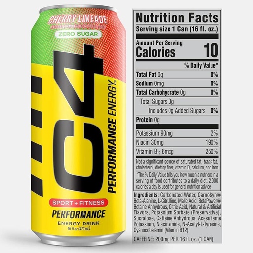 CELLUCOR - C4 ENERGY DRINK - 500ML