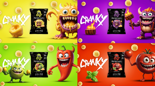 CRANKY - PROTEIN PUFFS - 60G 