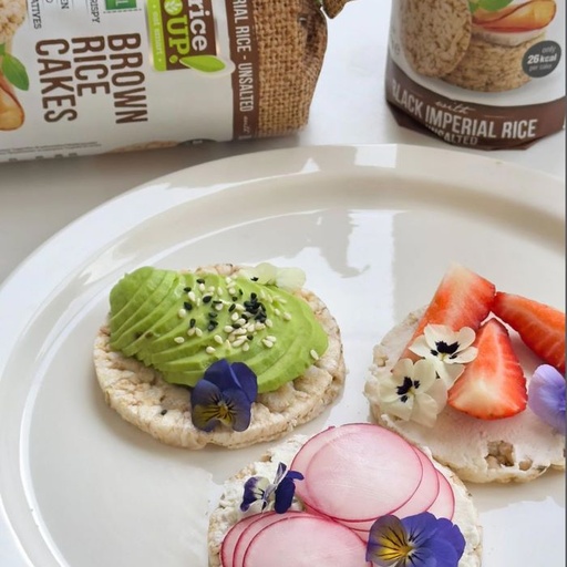RICE UP - WHOLE GRAINS RICE CAKES - 120G