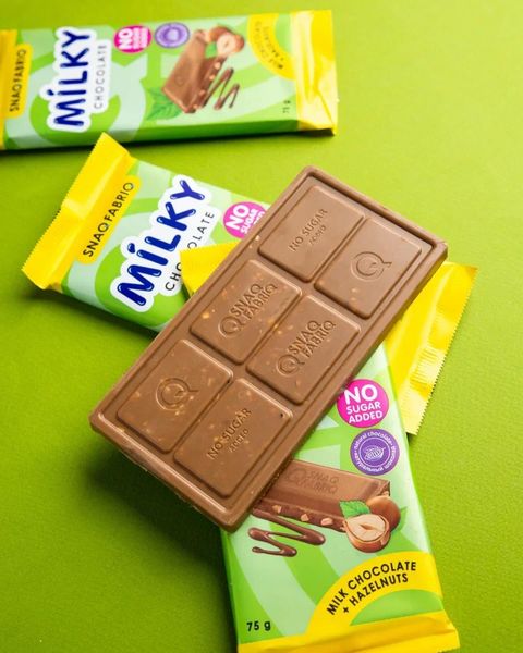 SNAQ FABRIQ - MILKY CHOCOLATE - 75G