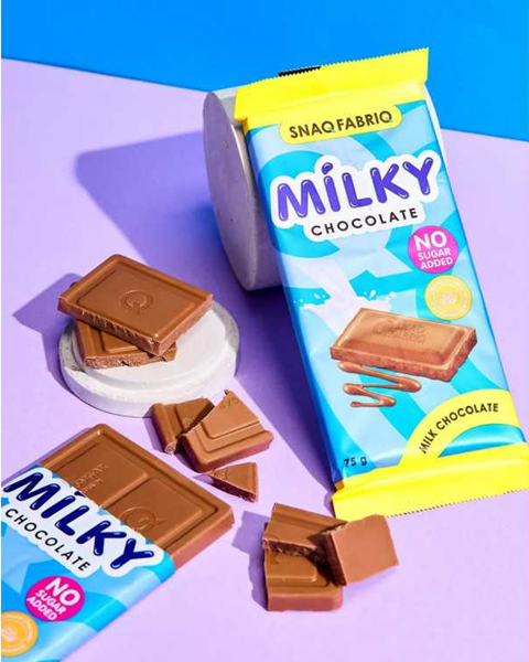 SNAQ FABRIQ - MILKY CHOCOLATE - 75G