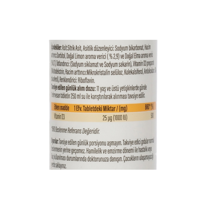 ENERGIA - VITAMIN D3 1000IU - 20PCS