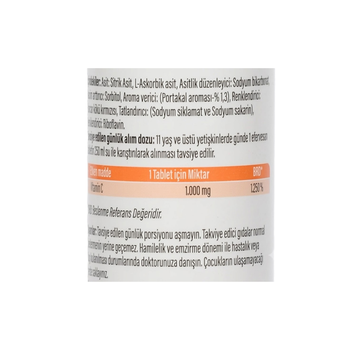 ENERGIA - VITAMIN C 1000MG - 20PCS