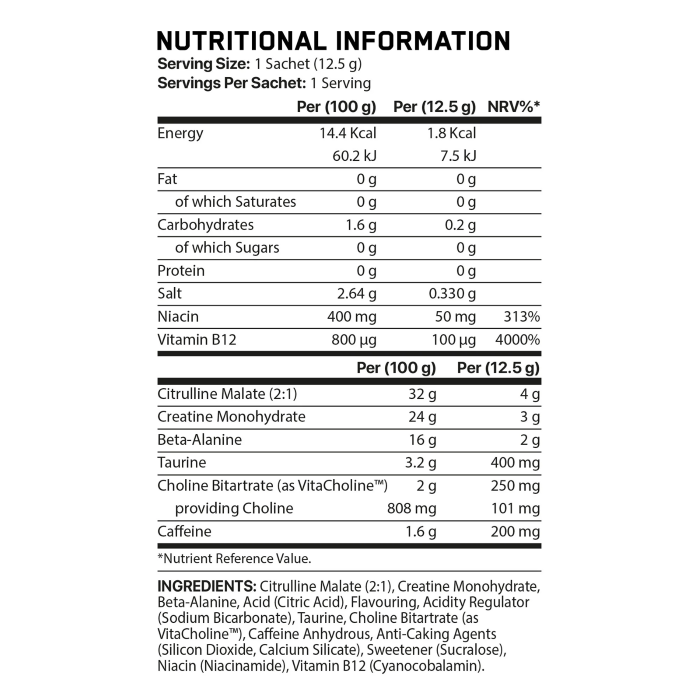 APPLIED NUTRITION - ABE PRE WORKOUT - 1SER