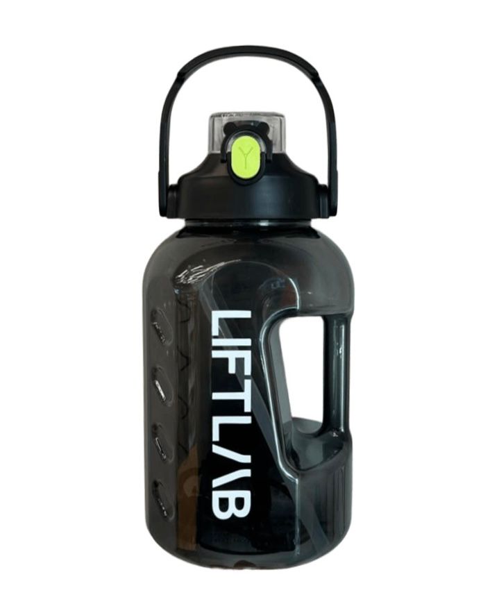 [UT-12833] LIFTLAB - HIGH QUALITY WATER BOTTLE - 2.2L (اسود)