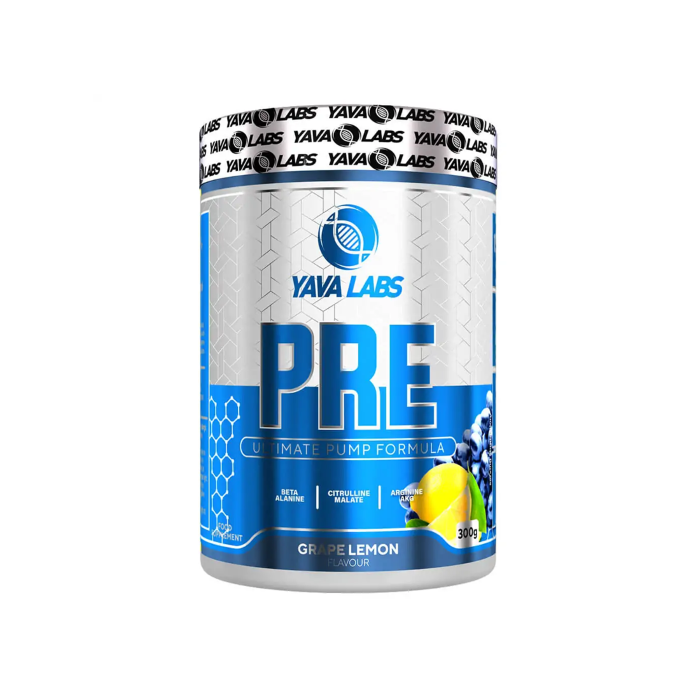 [UT-12994] YAVA LABS - PRE - 300G (LEMON & GRAPE)
