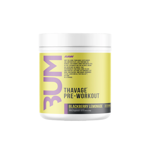 [UT-13109] RAW - THAVAGE PRE WORKOUT - 40/20SER (BLACKBERRY LEMONADE)