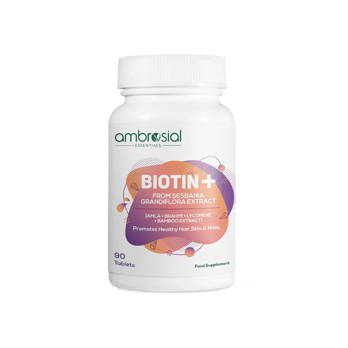 AMBROSIAL - BIOTIN+ 400MCG - 90PCS