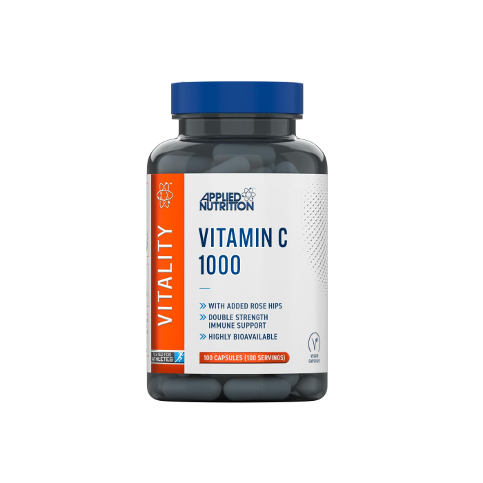APPLIED NUTRITION - VITAMIN C 1000MG & ROSE HIPS - 100PCS