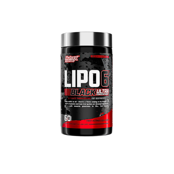 NUTREX - LIPO 6 BLACK ULTRA CONCENTRATE - 60PCS