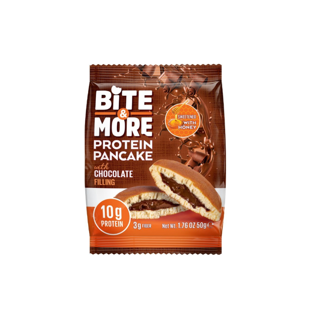 [UT-11522] BITE & MORE - PROTEIN PANCAKE - 50G (CHOCOLATE)