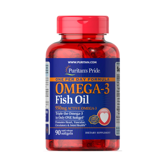 [UT-13663] PURITAN'S PRIDE - OMEGA 3 950MG - 90PCS