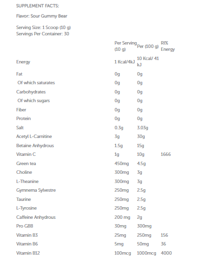 BASIX - THE SHRED POWDER - 300G