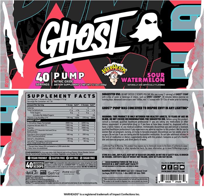 GHOST - PUMP - 350G