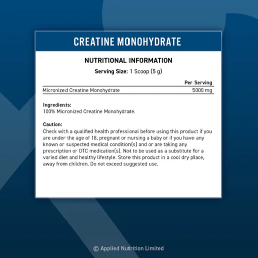 APPLIED NUTRITION - CREATINE 250G