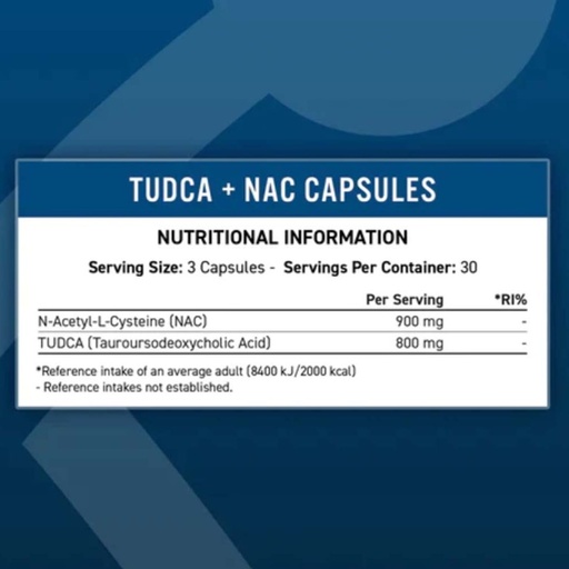 APPLIED NUTRITION - TUDCA + NAC - 90PCS