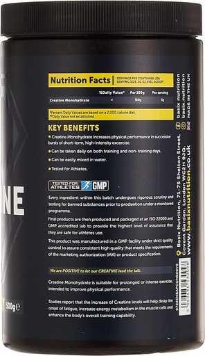 BASIX - CREATINE - 500G