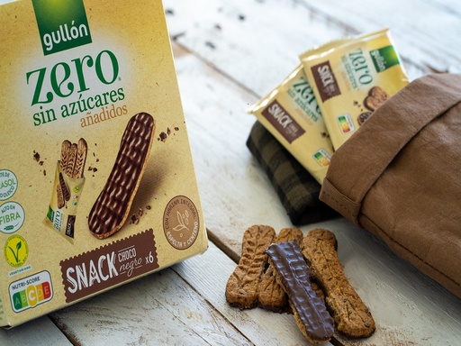 GULLON - SNACK DARK CHOCOLATE BISCUITS - 150G
