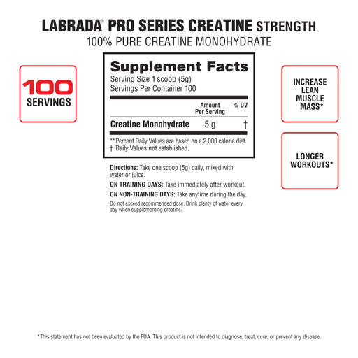 LABRADA - CREATINE - 500G