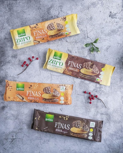 GULLON - THINS OATY DARK CHOCOLATE - 150G