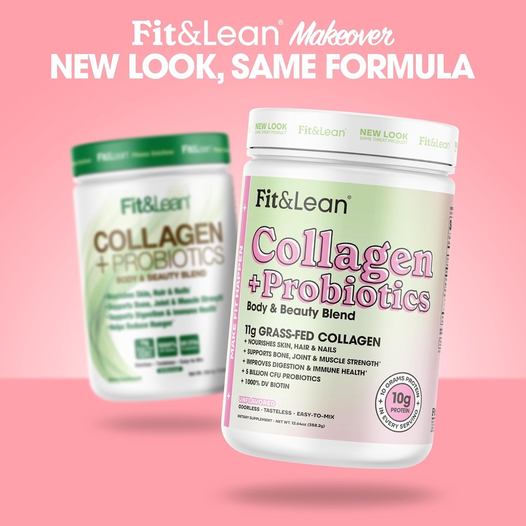 FIT&LEAN - COLLAGEN + PROBIOTICS - 358G
