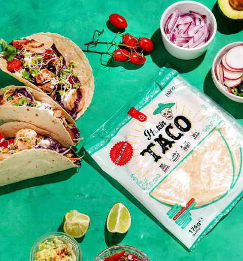 NANO - PROTEIN TACO WRAPS - 8PCS