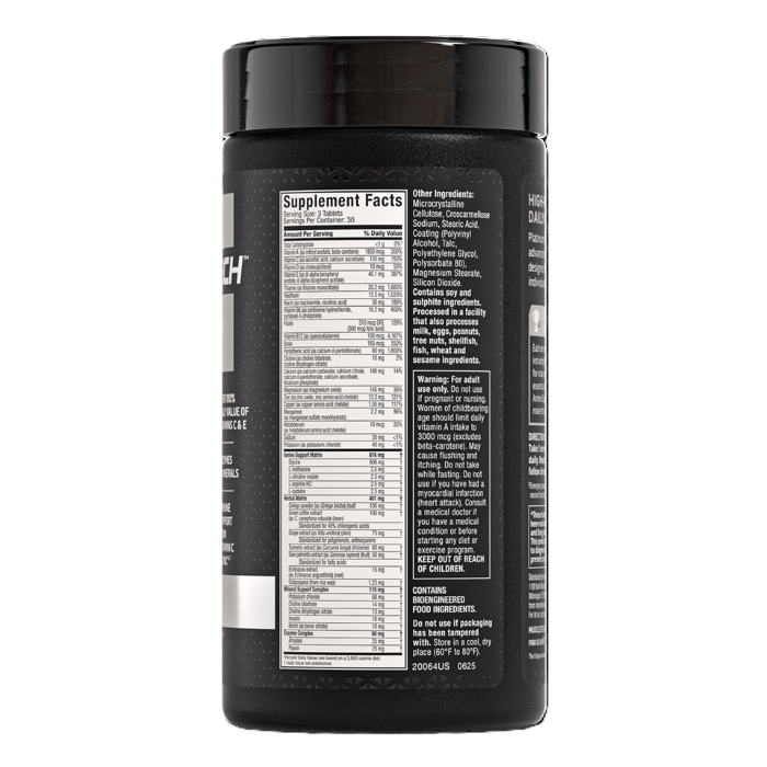 MUSCLETECH - MULTIVITAMIN - 90PCS