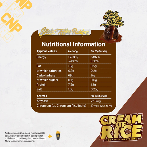 CNP - CREAM OF RICE - 2KG