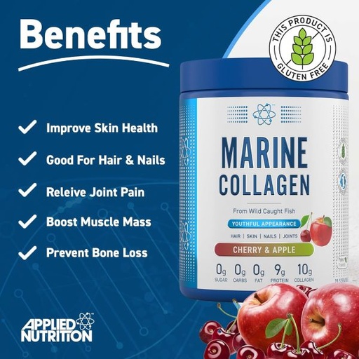 APPLIED NUTRITION - MARINE COLLAGEN - 300G