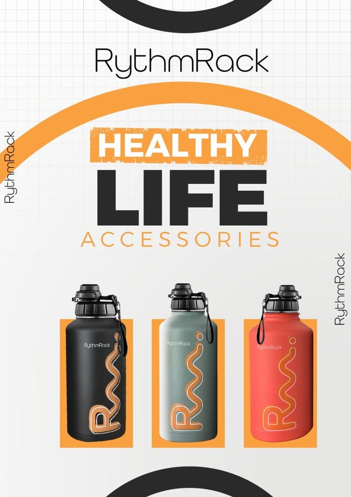 RYTHMRACK - STAINLESS STEEL BOTTLE - 2LITER