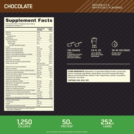 OPTIMUM NUTRITION - SERIOUS MASS