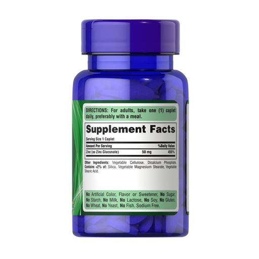 PURITAN'S PRIDE - ZINC 50MG - 100PCS