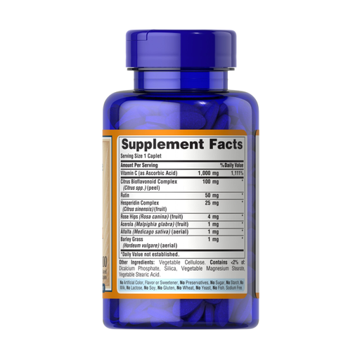 PURITAN'S PRIDE - VITAMIN C 1000 COMPLEX - 100PCS