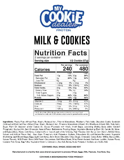 MY COOKIE DEALER - PROTEIN COOKIES 