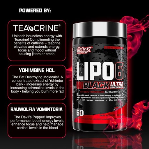 NUTREX - LIPO 6 - 60PCS