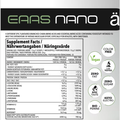 NANO SUPPS - EAA - 420G