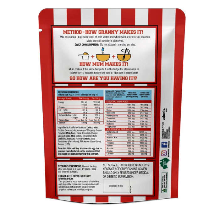 ADONIS - COOKIE DOUGH - 400G