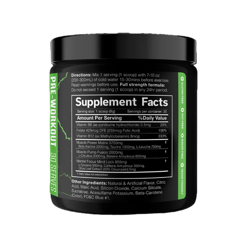 JNX - SHADOW PREWORKOUT - 30SCOOPS