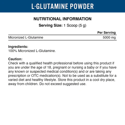 APPLIED NUTRITION - L GLUTAMINE - 500G