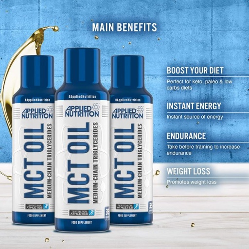 APPLIED NUTRITION - MCT OIL - 500ML