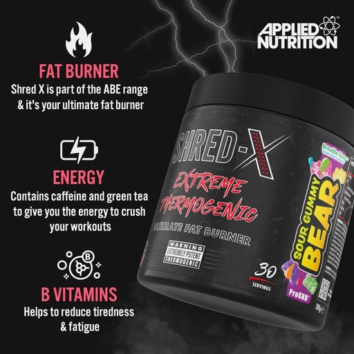 APPLIED NUTRITION - SHRED X - 300G 