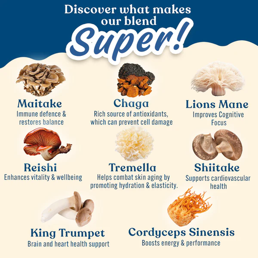 APPLIED NUTRITION - MUSHROOM SUPERBLEND - 160G