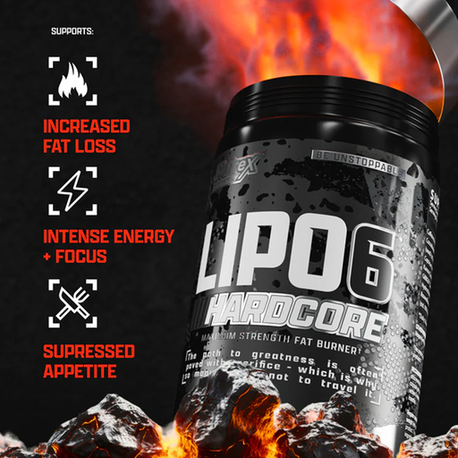 NUTREX - LIPO 6 HARDCORE - 60PCS