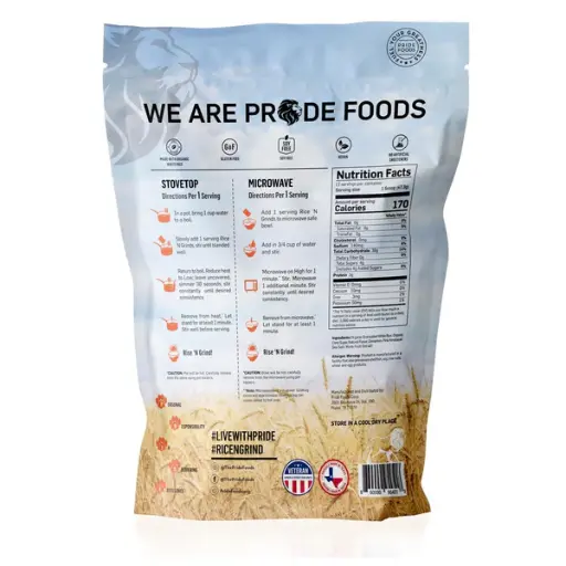 PRIDE FOODS - RICE N GRINDS CREAM OF RICE - 568G