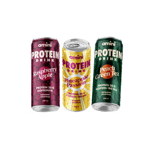 AMINI- PROTEIN DRINK WITH CAFFEINE - 330ML