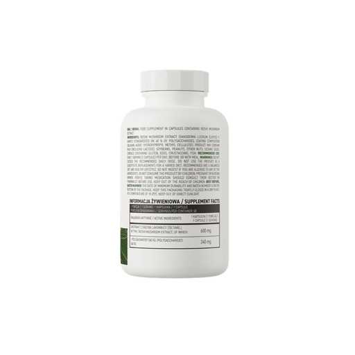 OSTROVIT - REISHI MUSHROOM - 60PCS