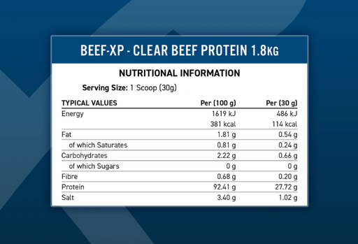 APPLIED NUTRITION - BEEF XP - 30G