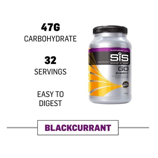 SIS - GO ENERGY POWDER - 1.6KG