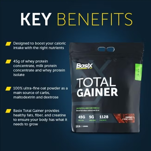BASIX - TOTAL GAINER - 15LB