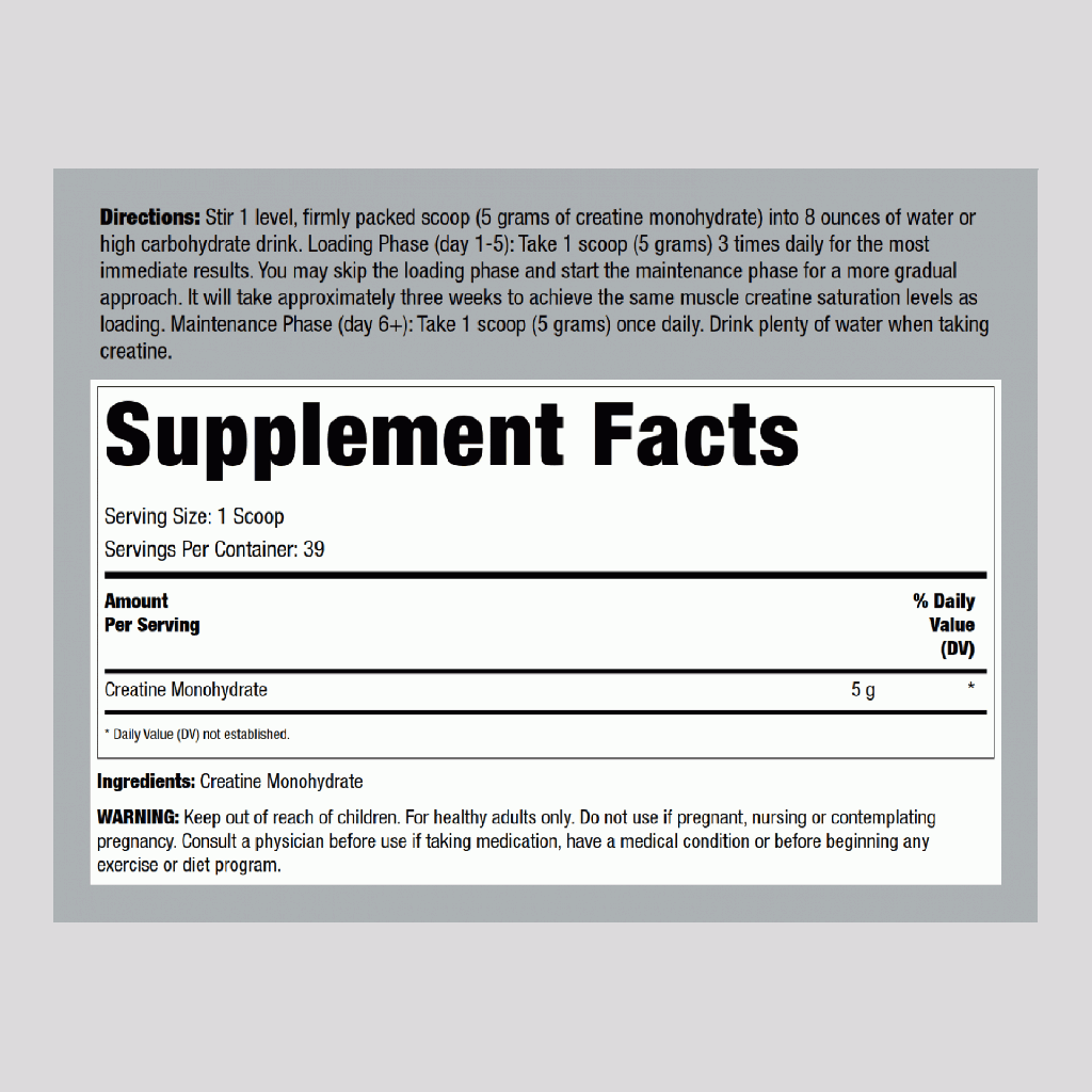 FITNESS LABS - GERMAN CREATINE CREAPURE 5000MG - 200G
